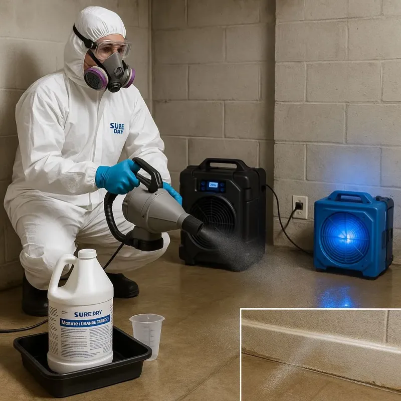 Sanitization and Odor Removal process in Harrisonville, MO