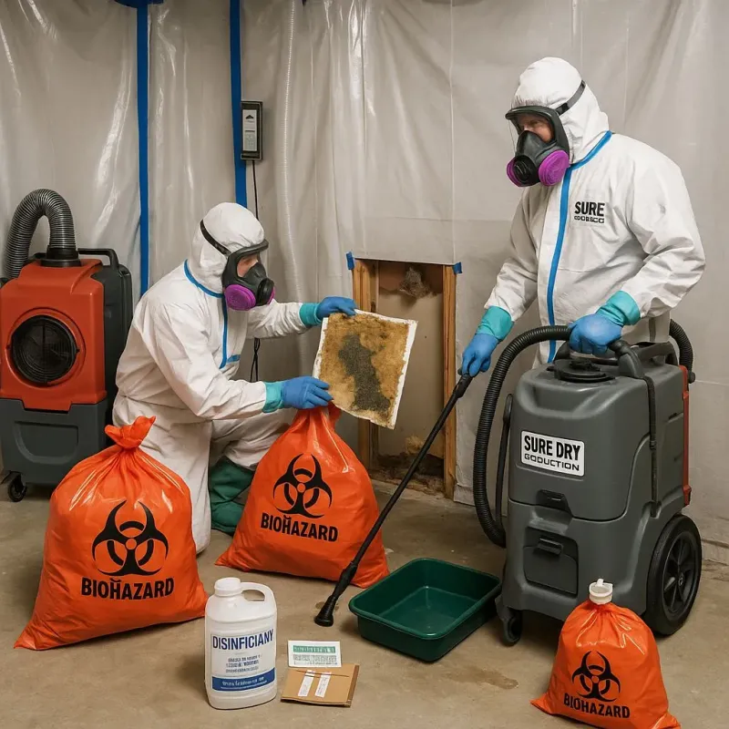 Contaminated Water Handling Protocols process in Harrisonville, MO